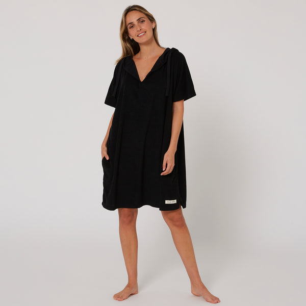 Ocean & Earth Ladies V-Neck Hooded Poncho