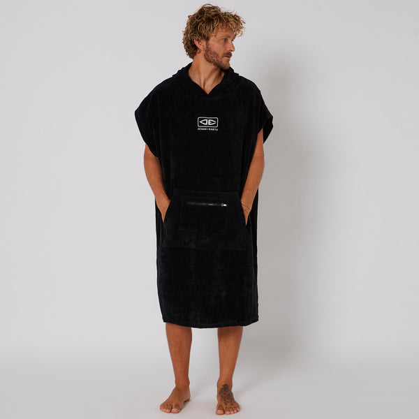 Ocean & Earth Mens Corp Hooded Poncho