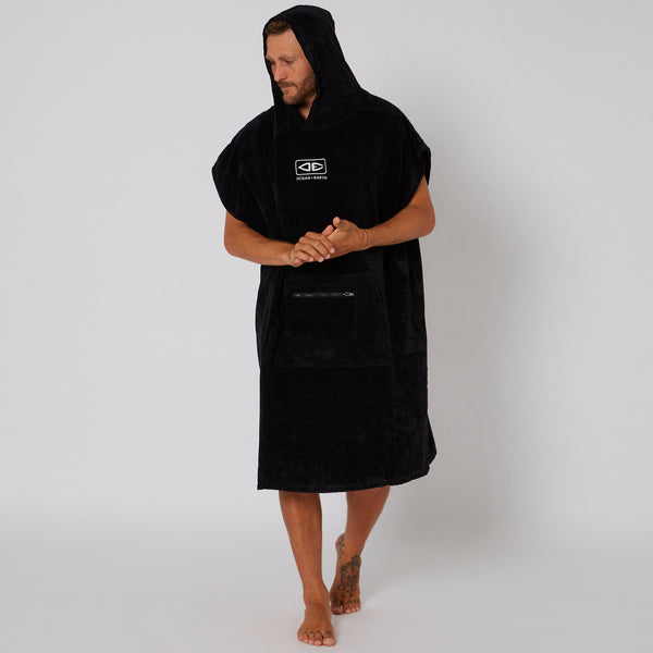 Ocean & Earth Mens Corp Hooded Poncho