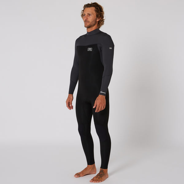 Ocean & Earth Mens Free Flex Back-Zip - 3/2mm