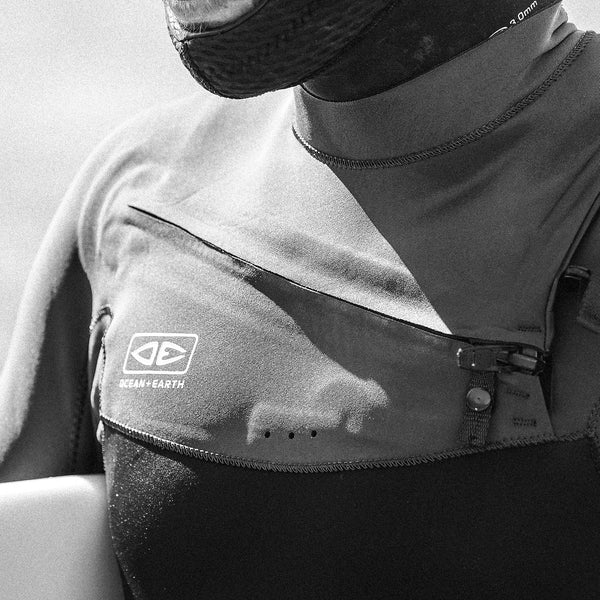 Ocean & Earth Mens Free Flex Chest-Zip - 4/3mm