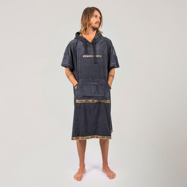 ocean & earth Mens Ignite Hooded Poncho
