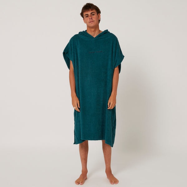 ocean & earth Mens Terry Hooded Poncho