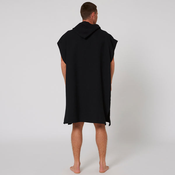 Ocean & Earth Mens Waffle Poncho