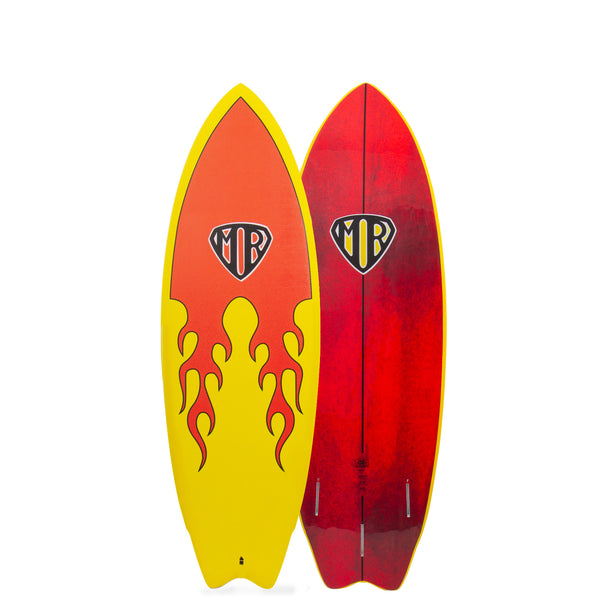 Ocean & Earth MR Epoxy Twin Fin Softboard 5'6"