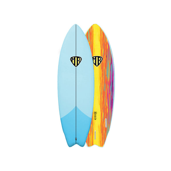 Ocean & Earth MR Epoxy Twin Fin Softboard 5'6"