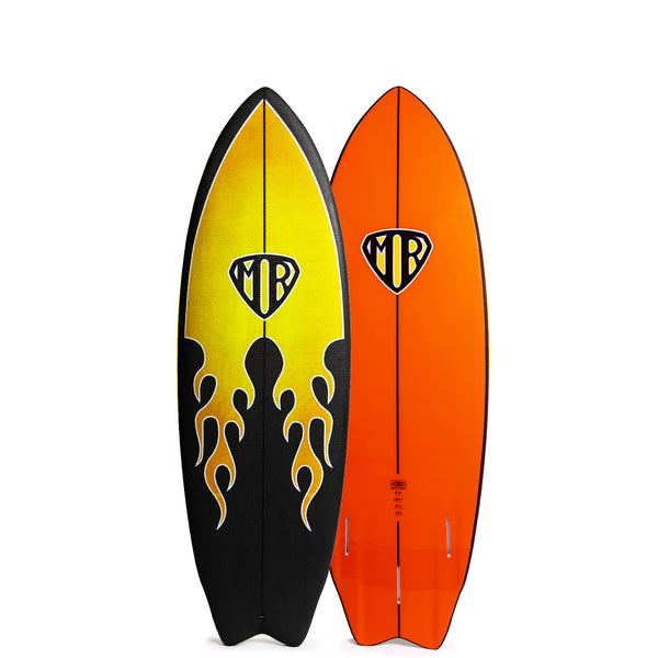 ocean & earth MR Epoxy Twin Fin Softboard 5'6"