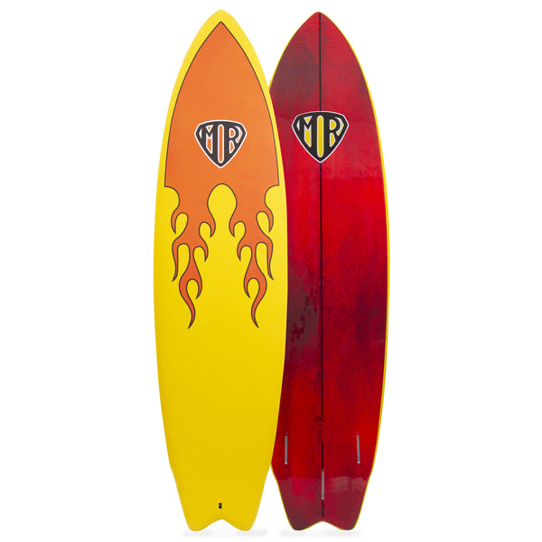 ocean & earth MR Epoxy Twin Fin Softboard 7'0"