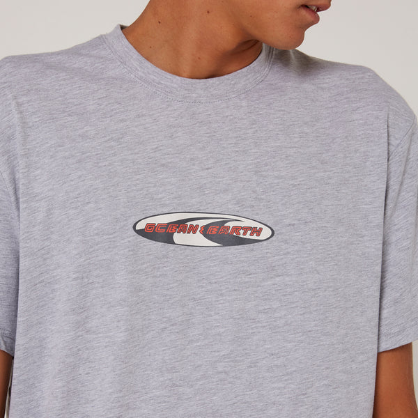 Ocean & Earth Squish Wave Tee