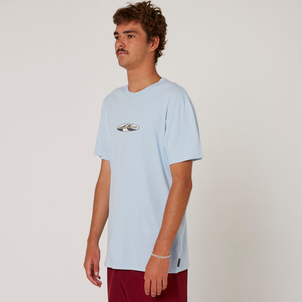 Ocean & Earth Squish Wave Tee Big Mens