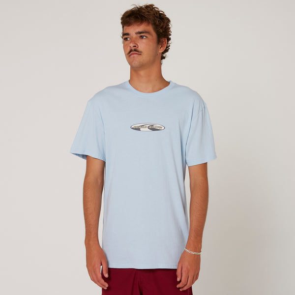ocean & earth Squish Wave Tee Big Mens