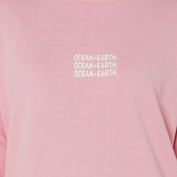Ocean & Earth Static Slouch Crew
