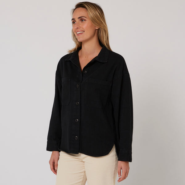 Ocean & Earth Sunset L/S Overshirt