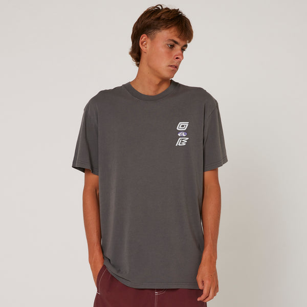 Ocean & Earth Washed Crazy Wave Tee