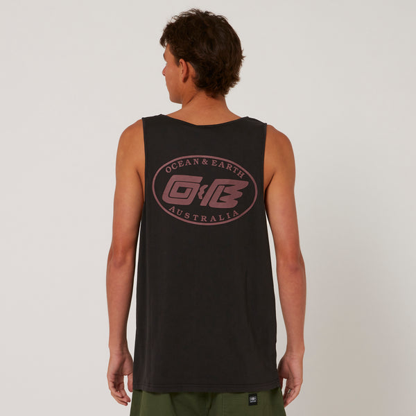 Ocean & Earth Washed Oval Heritage Tank
