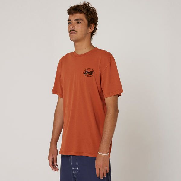 Ocean & Earth Washed Oval Heritage Tee Big Mens