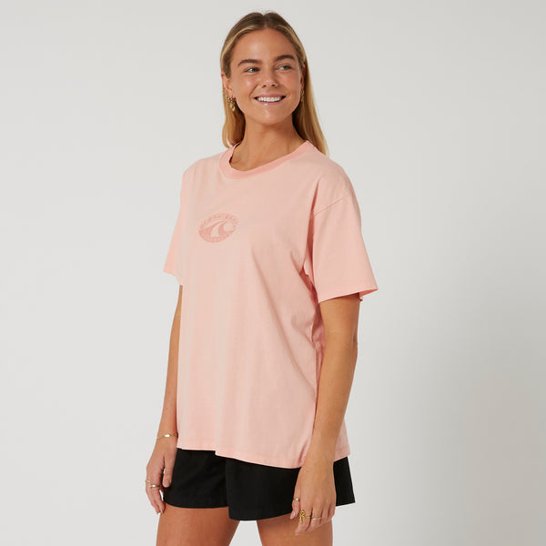 Ocean & Earth Wave Heritage Oversize Tee