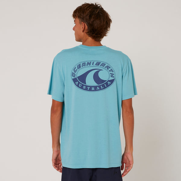 Ocean & Earth Wave Heritage Tee