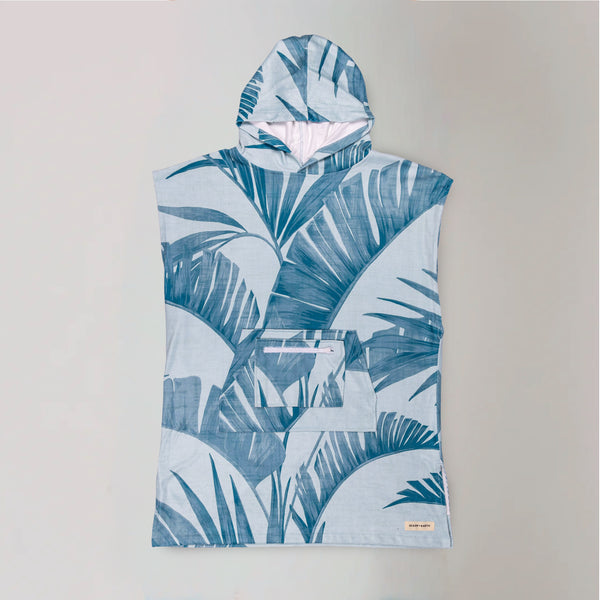 ocean & earth Youth Palm Hooded Poncho