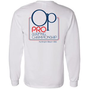 ocean pacific 1982 OP Pro Flip Print Long Sleeve Tee