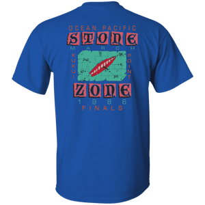 Ocean Pacific 1986 Kukui Stone Zone Flip Print Short Sleeve Tee