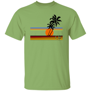 ocean pacific 2023 Sunset Scene Short Sleeve Tee