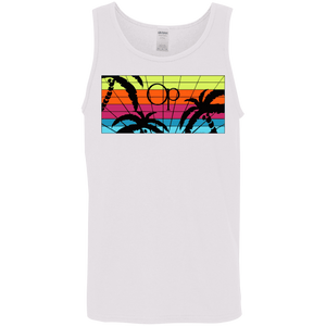 ocean pacific 3D Palms Tank Top