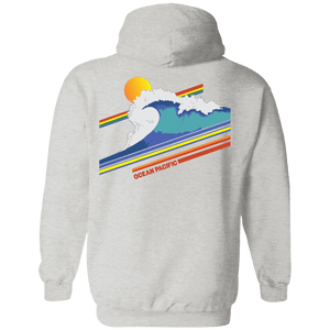 Ocean Pacific Big Day Flip Print Fleece Hoodie