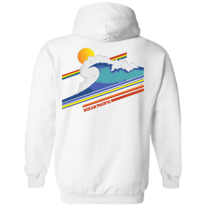 Ocean Pacific Big Day Flip Print Fleece Hoodie