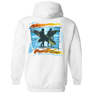 Ocean Pacific Days End Flip Print Fleece Hoodie