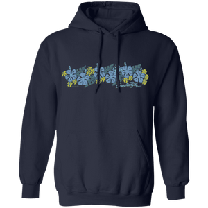 Ocean Pacific Flower Bar Fleece Hoodie