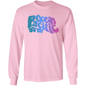 Ocean Pacific Flower Power Adult Long Sleeve Tee