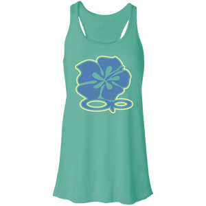 Ocean Pacific Flower Sport Racerback Tank