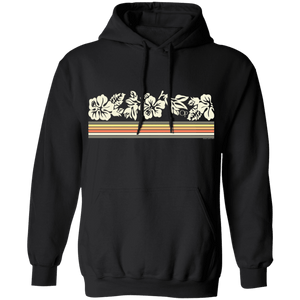 Ocean Pacific Flower Stripe Fleece Hoodie