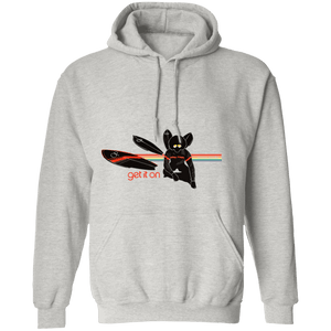 Ocean Pacific Get It On Belly Print Fleece Hoodie