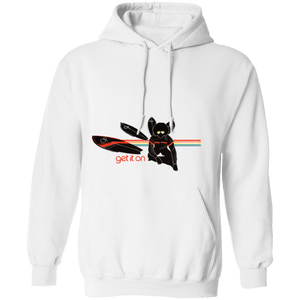 ocean pacific Get It On Belly Print Fleece Hoodie