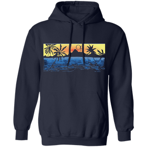 Ocean Pacific Night Beach Fleece Hoodie