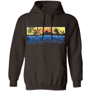 Ocean Pacific Night Beach Fleece Hoodie