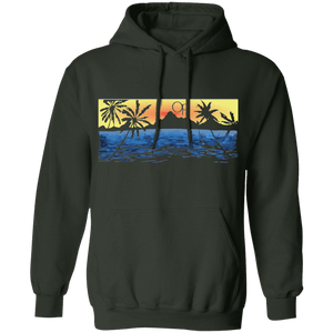 Ocean Pacific Night Beach Fleece Hoodie