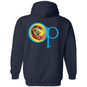 ocean pacific OG Icon Flip Print Fleece Hoodie