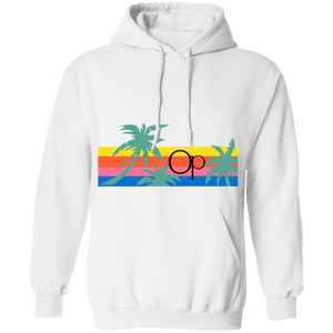 ocean pacific Palms Belly Print Fleece Hoodie