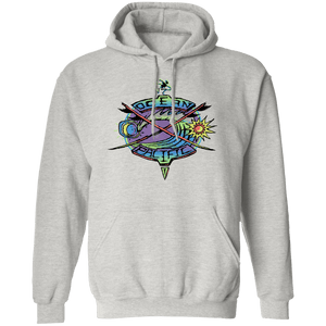 ocean pacific Surf Crossing Neon Fleece Hoodie
