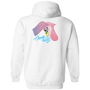 Ocean Pacific Tubular Flip Print Fleece Hoodie