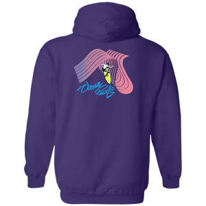 ocean pacific Tubular Flip Print Fleece Hoodie