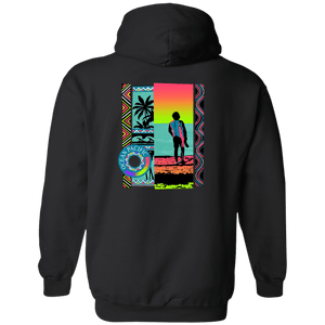 Ocean Pacific Wonder Flip Print Fleece Hoodie
