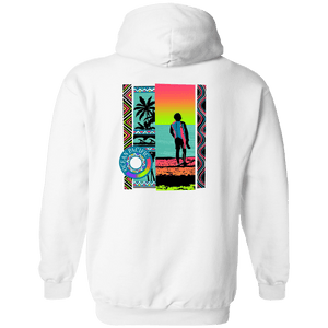 Ocean Pacific Wonder Flip Print Fleece Hoodie