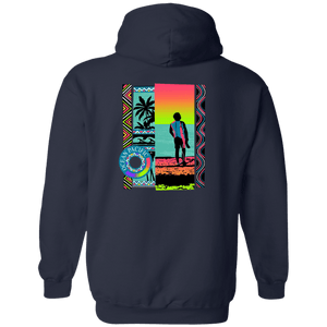 Ocean Pacific Wonder Flip Print Fleece Hoodie