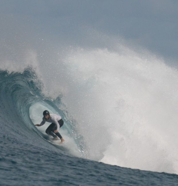 Ocean Sunglasses Bull Shiny White