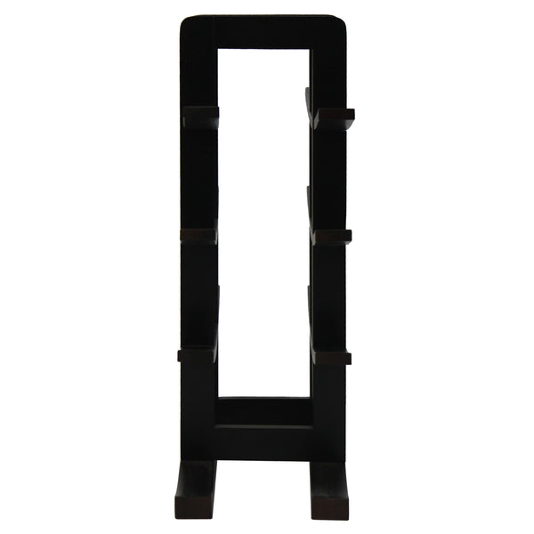 Oceanstar Oceanstar 12-Bottle Dark Espresso Bamboo Wine Rack WR1132