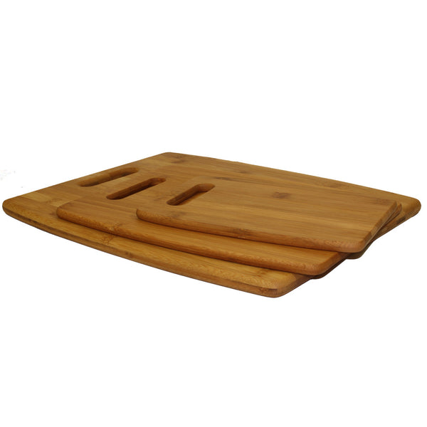 Oceanstar Oceanstar 3-Piece Bamboo Cutting Board Set CB1156